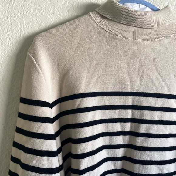H&M Striped High Neck Sweater (Size XS) - Picture 4 of 5